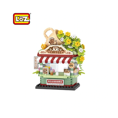 LZ-8852 LOZ KAHVE DÜKKANI 290 PARÇA BLOCK OYUNCAK