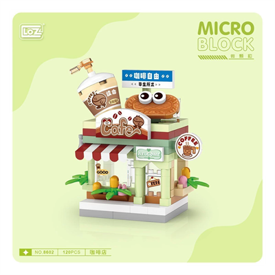 LZ8602 LOZ Blok Oyuncak Mini Poşet -Vagonlife - 1 Adet Stokta Olan Gönderilir