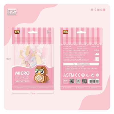 LZ8612 LOZ Blok Oyuncak Mini Poşet -Vagonlife