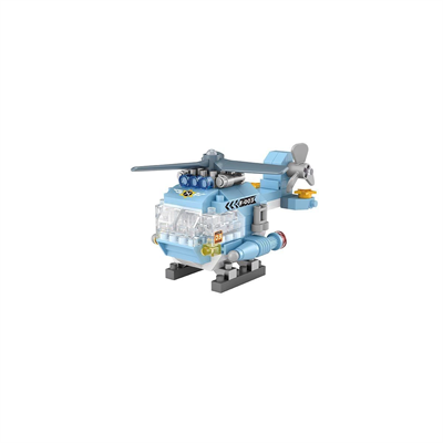 LZ8616 LOZ Helikopter Blok Seti Mini Poşet -Vagon life