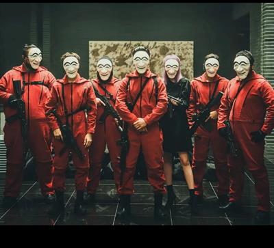 La Casa De Papel Kore Mask - Para Heist Maskesi - Dali Maskesi (3936)