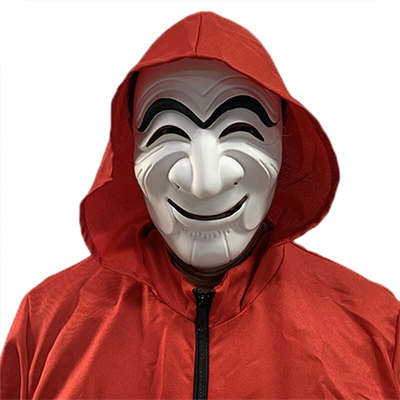 La Casa De Papel Kore Mask - Para Heist Maskesi - Dali Maskesi Bx40