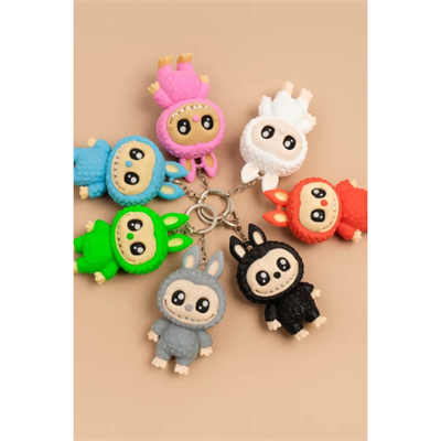 Labubu Figürlü Anahtarlık