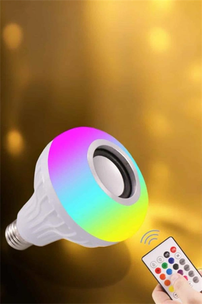 Lamba Led Hoparlör Dayanıklı ve Uzun Ömürlü Bluetooth Hoparlör