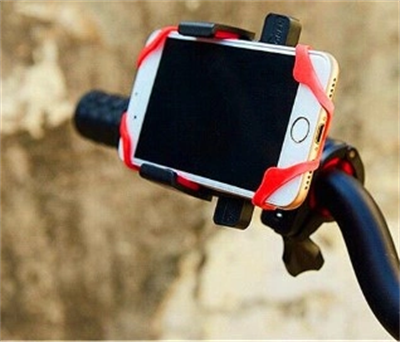 Lastik Destekli Standlı Bisiklet Telefon Tutucu Bx40