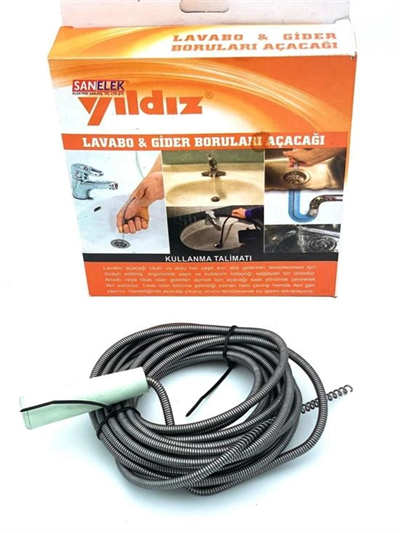 Lavabo Ve Gider Boru Açacağı (3 Metre) Bx40