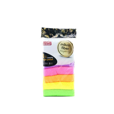 Lavanta 8pcs Mikrofiber Temizlik Bezi Bx40