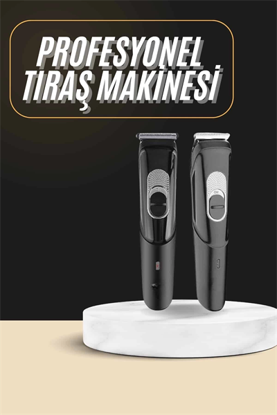 Lazer Epilasyon Öncesi Kısaltma Şarjlı Saç Sakal Tıraş Makinesi Ense Kesme Makinesi