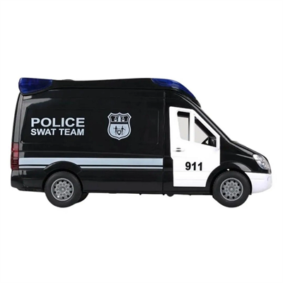 Lc Sesli Ve Işıklı Polis Minibüsü