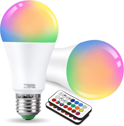 Led Ampul Enerji Dostu RGB Işıklı 100W Led Işık
