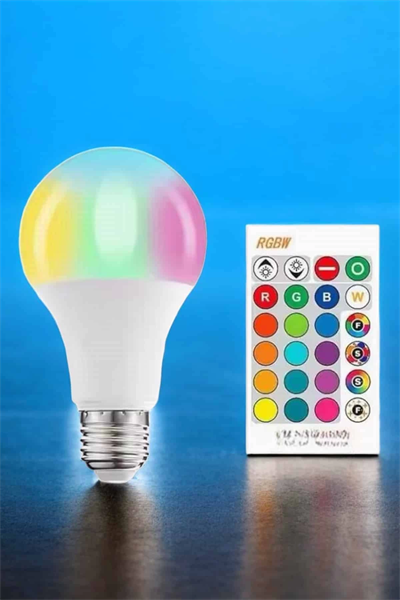 Led Ampul Enerji Dostu RGB Işıklı 100W Led Işık