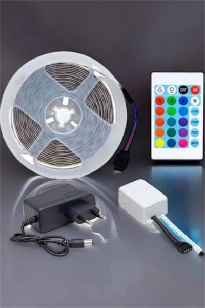 Led Işık 5 Metre Şerit Led RGB Işıklı