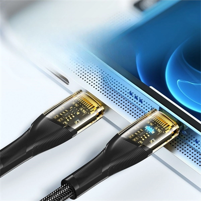 Led Işık Uçlu Sağlam İp Kablolu Usb To Lightning Hızlı Şarj Kablosu Bx40