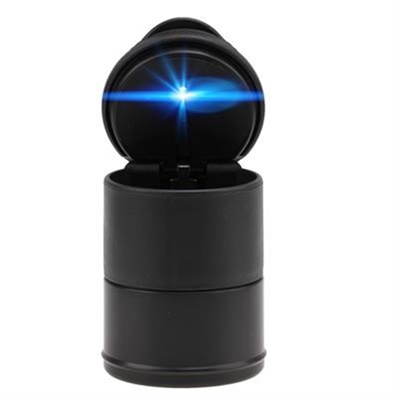 Led Işıklı Araç Içi Kapaklı Sigara Küllüğü Oto Bardaklık Uyumlu Bx40
