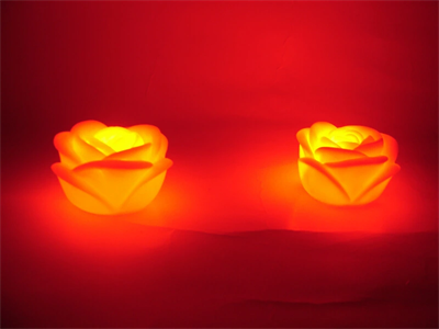 Led Işıklı Gül Romantik Gül