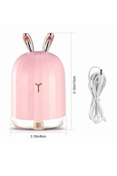 Led Işıklı Hava Nemlendirici Buhar Makinesi Dekoratif Aromaterapi