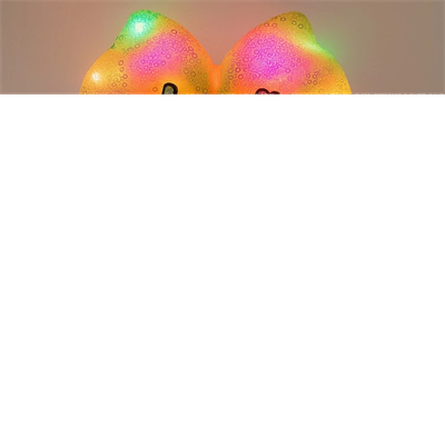 Led Işıklı Love Yazılı Sarı Fiyonk Taç – Kız Çocuk Parti Tacı Bx40