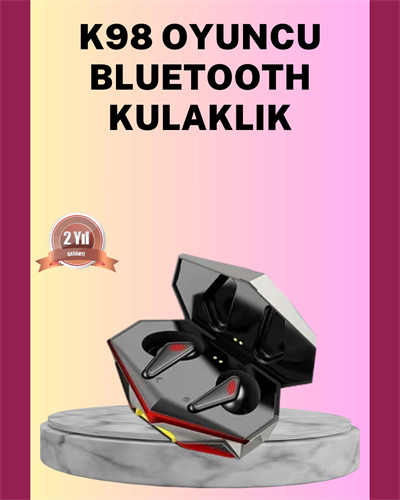 Led Işıklı Metal Kasa Kablosuz Gaming Kulaklık