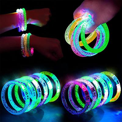 Led Işıklı Pilli Işıklı Rengarenk Bileklik Işıklı Bilezik Karışık Renk 1 Adet (3936)