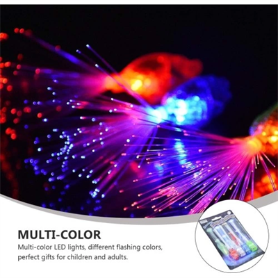 4lü LED Işıklı Renkli Püskül