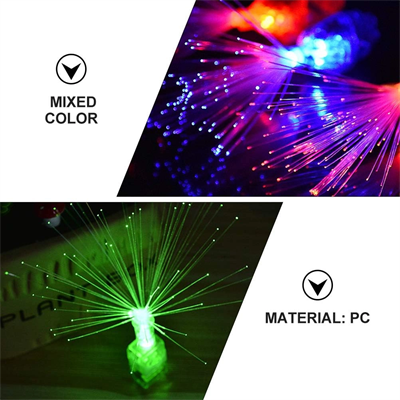 Led Işıklı Renkli Püsküllü Parmak Işığı 4 Renk 4 Adet Bx40