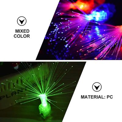Led Işıklı Renkli Püsküllü Parmak Işığı 4 Renk 4 Adet (3936)
