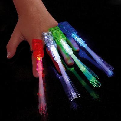 Led Işıklı Renkli Püsküllü Parmak Işığı 4 Renk 4 Adet (3936)