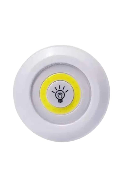 Led Lamba 3lü Uzaktan Kumandalı Yapışkanlı