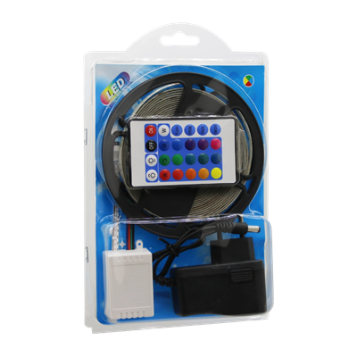Led Rgb Kumandalı Şerit Led 5mt Bx40