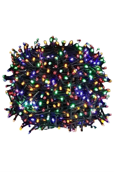 Ledli Fişli Led Dekor Lambası 5M RGB Yılbaşı Ağacı Işığı