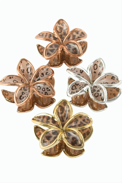 Leopar Desenli Lotus Mandal Toka 8 cm