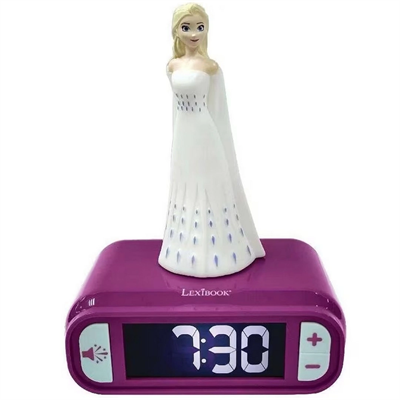 Lexibook Işıklı ve Sesli Frozen Dijital Çalar Saat