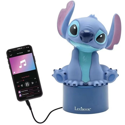 Lexibook Masa Üstü Gece Lambası ve Disney Stitch Hoparlör