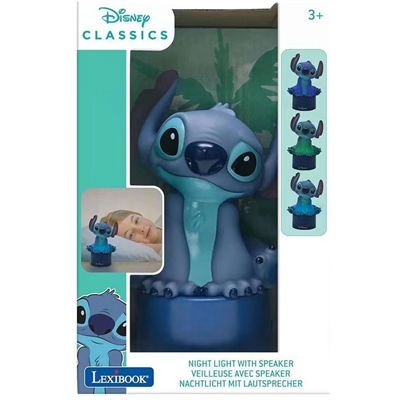 Lexibook Masa Üstü Gece Lambası ve Disney Stitch Hoparlör