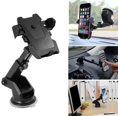 Long Neck One Touch Car Mount Araç İçi Telefonu Tutucu (3936)