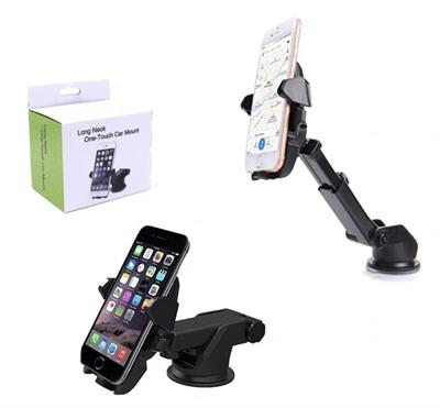 Long Neck One Touch Car Mount Araç İçi Telefonu Tutucu (3936)