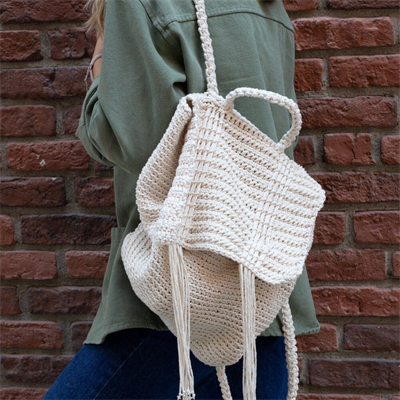 Loren Cotton Macrame Gri - R082 - 34357