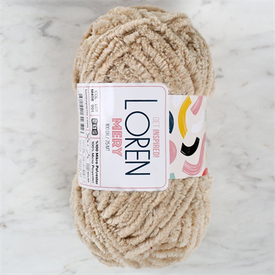 Loren Mery Bej El Örgü İpi - M408 - 34315