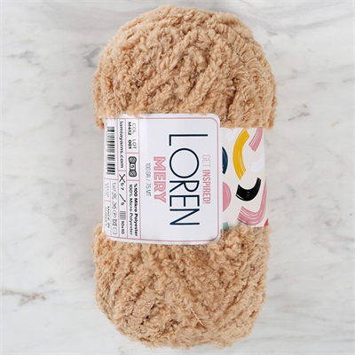 Loren Mery Bej El Örgü İpi - M412 - 34318