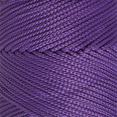 Loren Polyester Soft Macrame Koyu Mor El Örgü İpi - LM025 - 34434