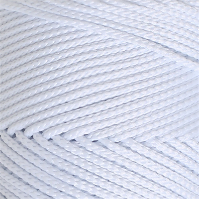 Loren Polyester Soft Macrame Optik Beyaz El Örgü İpi - LM001 - 34426
