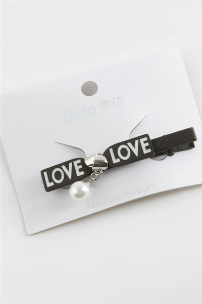 Love Yazılı İnci Pens Toka