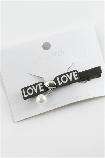 Love Yazılı İnci Pens Toka