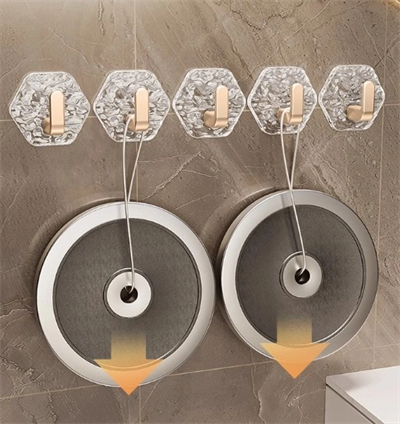 Lüks 5’li Duvar Askısı Banyo Mutfak İçin Havlu  Askılık Bx40