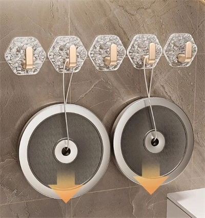 Lüks 5’li Duvar Askısı Banyo Mutfak İçin Havlu  Askılık