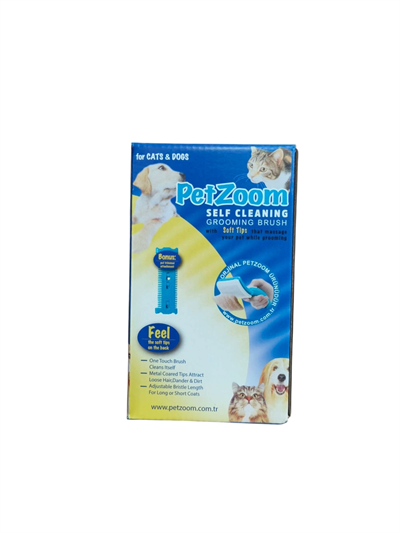 Lüks Basmalı Kedi Köpek Tarağı – Tüy Toplama Ve Temizleme, Ergonomik, Kolay Kullanım
