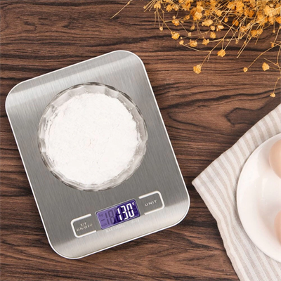Lüx Dijital Mutfak Terazisi 5 Kg 1 Gr Hassas Paslanmaz Çelik + Pil