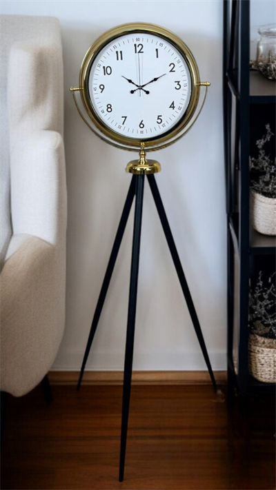 Luxury Gold Tripod Ayaklı Saat