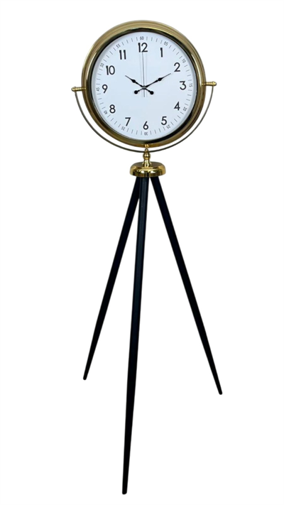 Luxury Gold Tripod Ayaklı Saat
