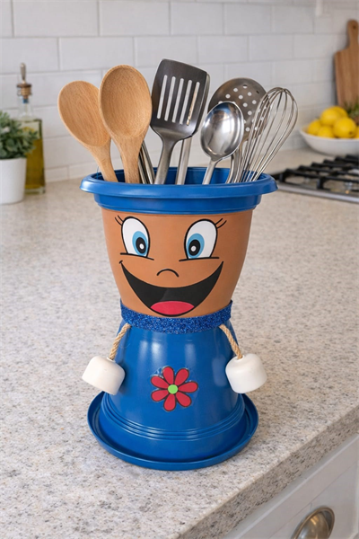 MAVİŞKO VİLLA DEKORATİF SAKSI 1,7 Litre